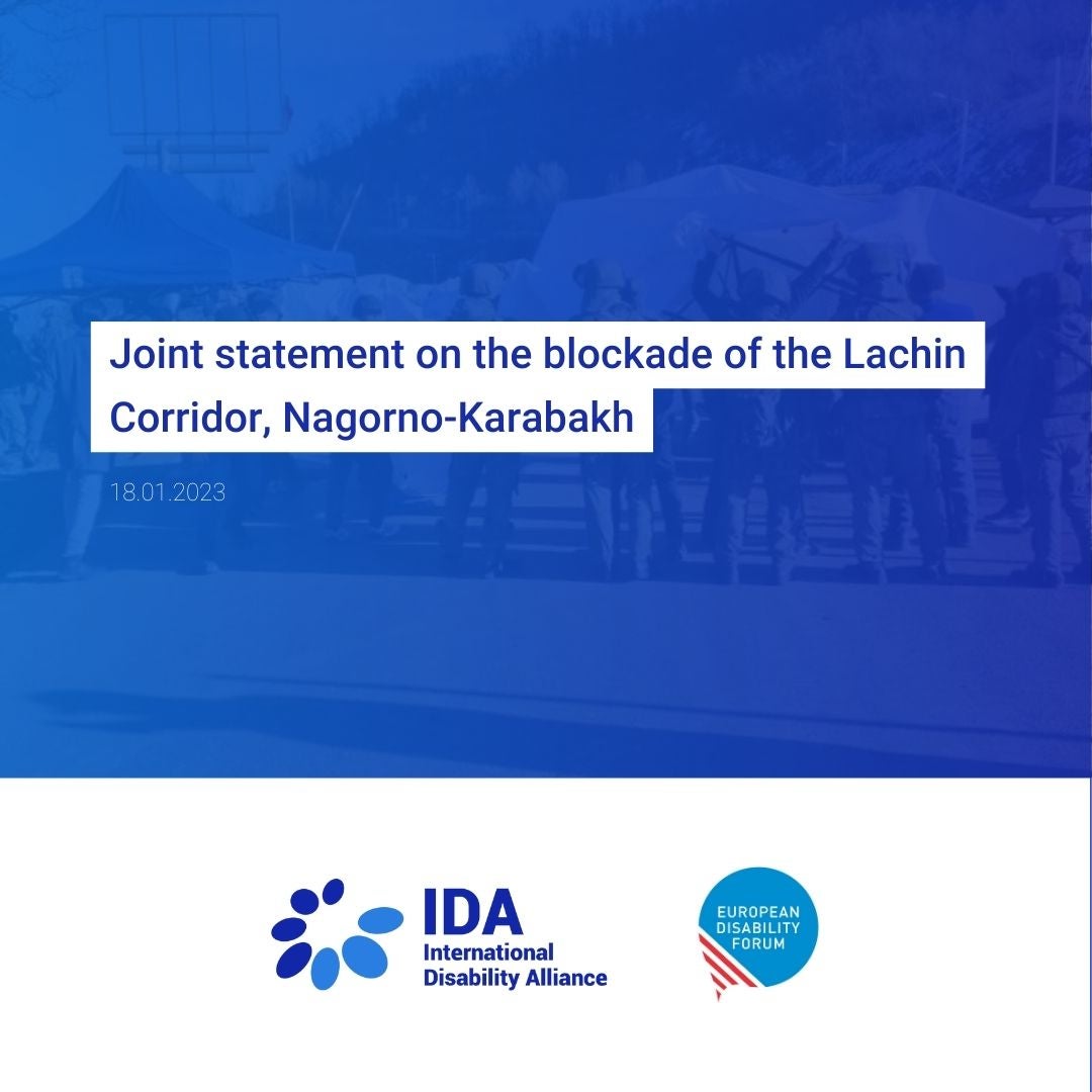 Joint statement on the blockade of the Lachin Corridor, Nagorno-Karabakh
