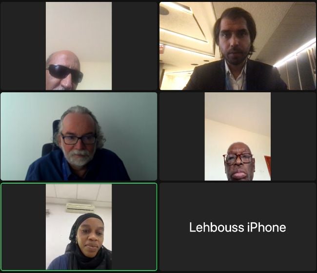 Online session with OPDs from Mauritania at the CRPD 29th Session