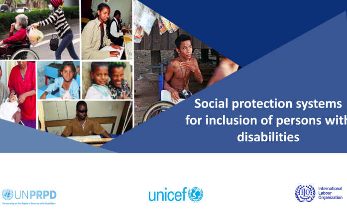Social protection systems for inclusion of persons with disabilities