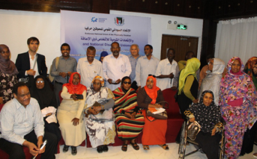 Participants of the workshop on the CRPD Committee`s review process in Khartoum, Sudan in August 2017