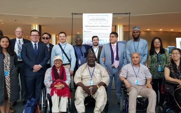 Image of the SGPWD during the second week of HLPF 2019