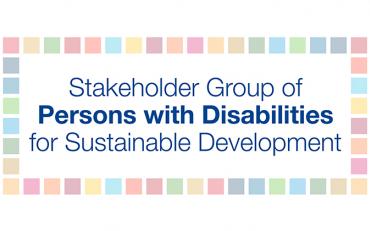 Logo of the Stakeholder Group of Persons with Disabilities
