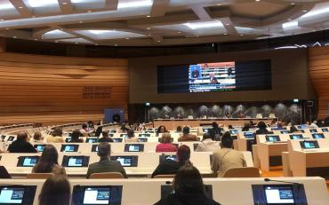 Meeting room of the CRPD 29th Session