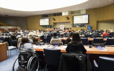 Audience at a previous session of COSP
