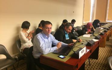 Moldova DPOs during CESCR Committee session