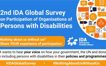 Second Ida Global Survey On Opds Participation In Policies And Programmes |  International Disability Alliance