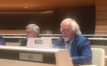 Klaus Lachwitz, International Disability Alliance speaks at 28th session of the CRPD. 