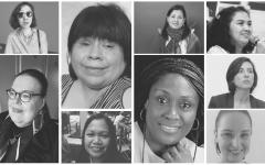 The photo of panelists of the CSW64 Virtual Event on Women with Disabilities and COVID-19.