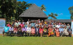 Participants at the IASC Consultation in Fiji